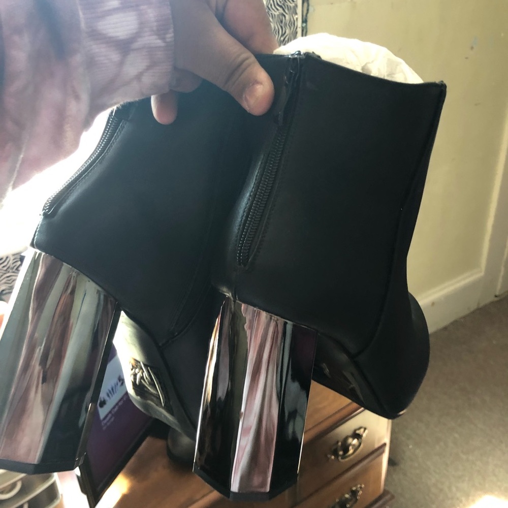 Torrid Mirrored Heel Booties